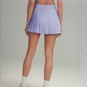 Lululemon - Pleated Open-knit HR Tennis Skirt (Lilac Smoke)